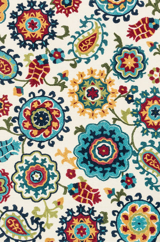 Loloi Jade JD-04 Ivory / Multi Area Rug Main Image