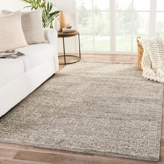 Jaipur Living Brier Sian BRR01 Gray/Beige Area Rug Lifestyle Image