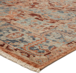 Jaipur Living Inspirit Elyas ISP03 Pink/Blue Area Rug Corner Image