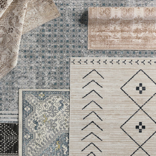 Jaipur Living Nadine Taos NDN01 Cream/Dark Slate Area Rug by Vibe Lifestyle Image