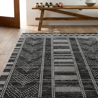 Jaipur Living Nadine Mateo NDN02 Black/Light Gray Area Rug by Vibe Collection Image