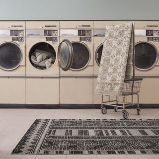 Jaipur Living Nadine Mateo NDN02 Black/Light Gray Area Rug by Vibe Lifestyle Image