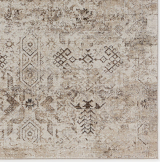 Jaipur Living Nadine Kati NDN03 Brown/Cream Area Rug by Vibe Detail Image
