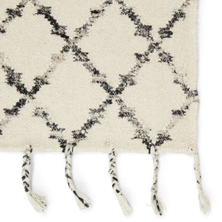 Jaipur Living Adair Riot ADA02 Ivory/Black Area Rug Detail Image