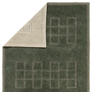 Jaipur Living Aibel AIB01 Green Green/ Area Rug Backing Image