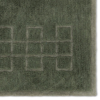 Jaipur Living Aibel AIB01 Green Green/ Area Rug Detail Image