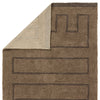 Jaipur Living Aibel Ziyan AIB04 Brown Machine Washable Area Rug Backing Image