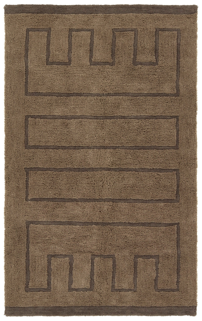 Jaipur Living Aibel Ziyan AIB04 Brown Machine Washable Area Rug main image