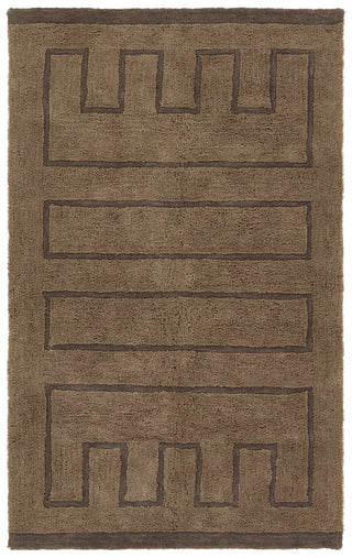 Jaipur Living Aibel Ziyan AIB04 Brown Machine Washable Area Rug main image