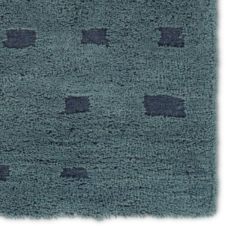 Jaipur Living Aibel Liva AIB05 Blue Machine Washable Area Rug Detail Image