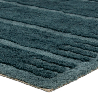 Jaipur Living Aibel Evren AIB06 Blue Machine Washable Area Rug Corner Image
