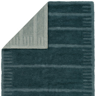 Jaipur Living Aibel Evren AIB06 Blue Machine Washable Area Rug Backing Image