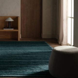 Jaipur Living Aibel Evren AIB06 Blue Machine Washable Area Rug Lifestyle Image