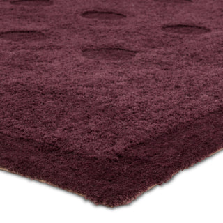 Jaipur Living Aibel Tanush AIB08 Purple Machine Washable Area Rug Corner Image