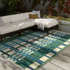 Jaipur Living Alina Mohair ALI01 Blue/White Area Rug Lifestyle Image