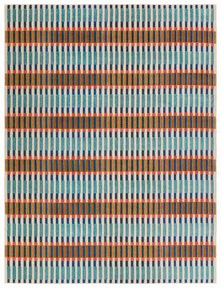 Jaipur Living Alina Notch ALI03 Blue/Orange Area Rug main image