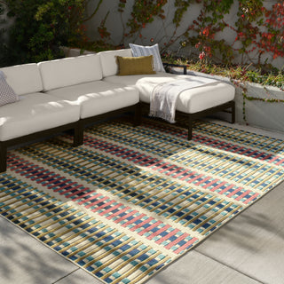 Jaipur Living Alina Peregrine ALI05 White/Multicolor Area Rug Lifestyle Image