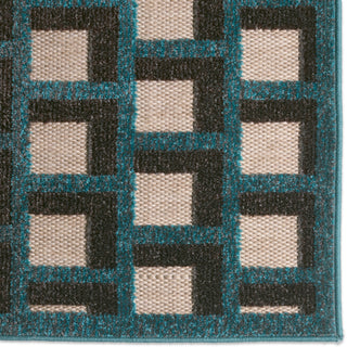 Jaipur Living Alina Aveline ALI07 Blue Area Rug Detail Image
