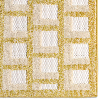 Jaipur Living Alina Aveline ALI08 Yellow / Gold Area Rug Detail Image