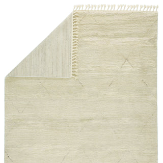 Jaipur Living Alpine Manesa ALP04 Cream/Dark Brown Area Rug Backing Image