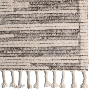 Jaipur Living Alpine Patra ALP05 Cream/Taupe Area Rug Detail Image