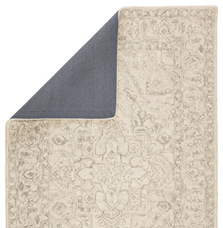 Jaipur Living Almira Lena ALR03 Light Gray/Cream Area Rug Backing Image