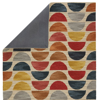 Jaipur Living Amado Carson AMA03 Multicolor/ Area Rug Backing Image