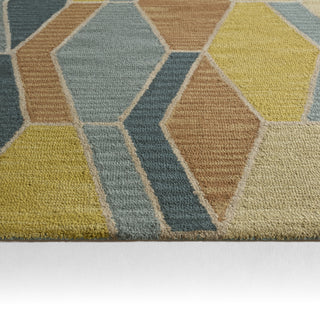 Jaipur Living Amado Sade AMA04 Gray/Gold Area Rug Backing Image