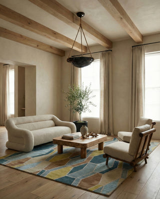 Jaipur Living Amado Sade AMA04 Gray/Gold Area Rug Lifestyle Image