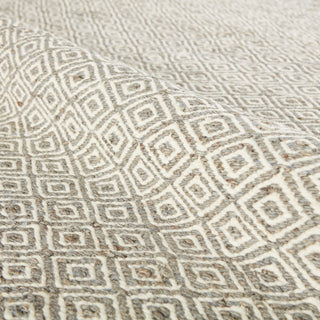 Jaipur Living Naturals Ambary Wales AMB02 Tan/White Area Rug Lifestyle Image Feature