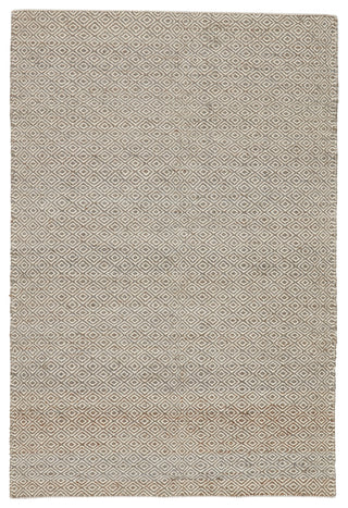 Jaipur Living Naturals Ambary Wales AMB02 Tan/White Area Rug main image