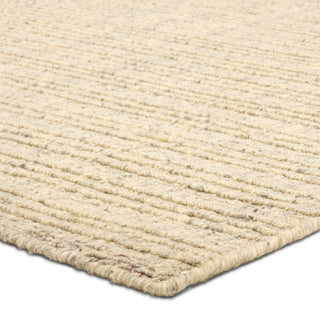 Jaipur Living Amity Vidalia AMI06 Tan/White Area Rug Corner Image