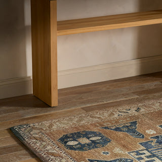 Jaipur Living Amata By House Sprucing Amorino AMT01 Tan / Navy Area Rug Lifestyle Image 4