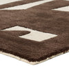 Jaipur Living Anthem Noverre ANT04 Brown Machine Washable Area Rug Corner Image