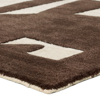 Jaipur Living Anthem Noverre ANT04 Brown Machine Washable Area Rug Corner Image