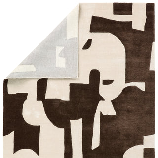 Jaipur Living Anthem Noverre ANT04 Brown Machine Washable Area Rug Backing Image