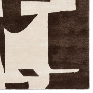 Jaipur Living Anthem Noverre ANT04 Brown Machine Washable Area Rug Detail Image