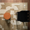 Jaipur Living Anthem Noverre ANT05 Tan Machine Washable Area Rug Room Scene 2
