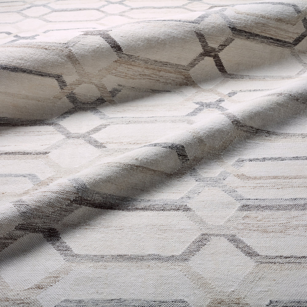Jaipur Living Anatolia Laveer AT17 Ivory/Light Gray Area Rug Lifestyle Image Feature