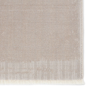 Jaipur Living Aura Alva AUR01 Taupe/Light Gray Area Rug Detail Image