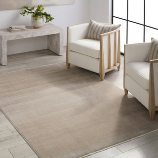 Jaipur Living Aura Alva AUR01 Taupe/Light Gray Area Rug Lifestyle Image