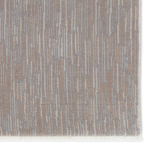 Jaipur Living Aura Ewan AUR04 Taupe/Gray Area Rug Detail Image