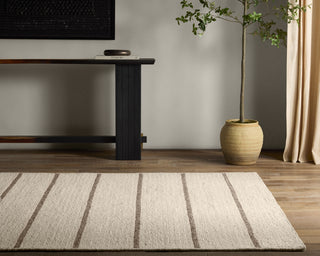 Jaipur Living Bavell Almeda BAV02 Ivory/Dark Gray Area Rug by Label J Main Image