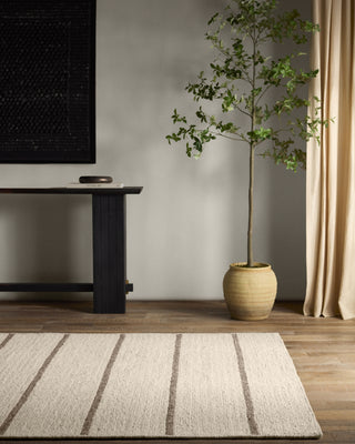 Jaipur Living Bavell Almeda BAV02 Ivory/Dark Gray Area Rug by Label J Main Image