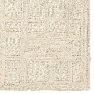 Jaipur Living Bavell Lustrous BAV04 Cream Machine Washable Area Rug by Label J Corner image 2