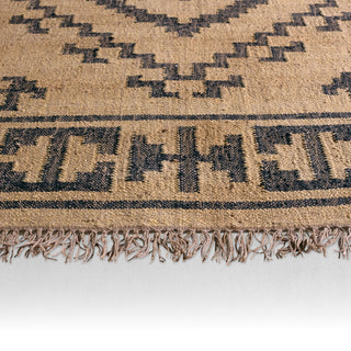 Jaipur Living Bedouin Jaima BD24 Beige/Black Area Rug Backing Image
