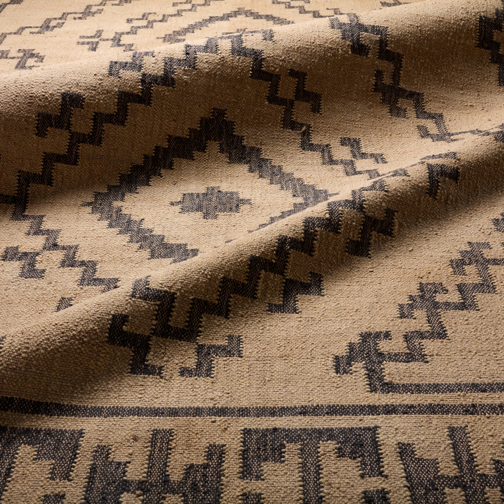 Jaipur Living Bedouin Jaima BD24 Beige/Black Area Rug Lifestyle Image Feature