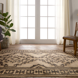 Jaipur Living Bedouin Jaima BD24 Beige/Black Area Rug Lifestyle Image