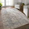 Jaipur Living Bequest Marquess BEQ03 Blue/Gray Area Rug by Vibe