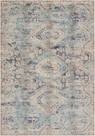 Jaipur Living Bequest Marquess BEQ03 Blue/Gray Area Rug by Vibe